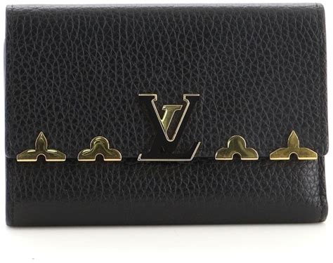 louis vuitton capucines compact wallet.